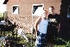 jenn and i at my moms, summer 1998